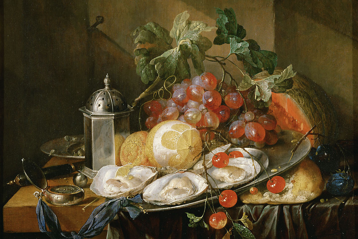 KHM_A Bite of Art_Cornelius de Heem_Frühlingsstillleben