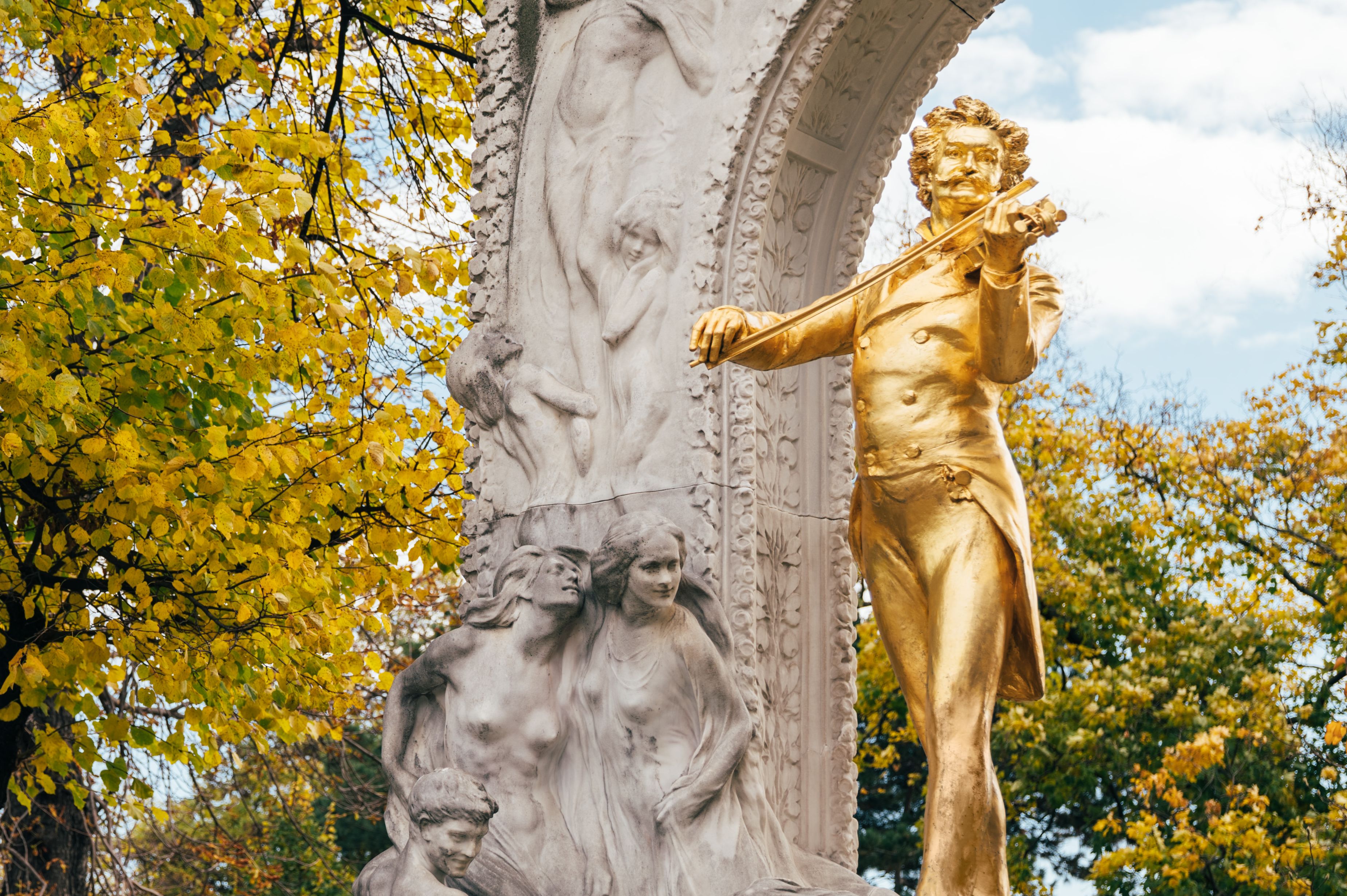 Johann Strauss Monument at Stadtpark